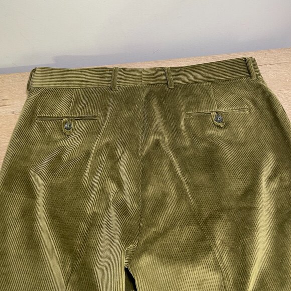 Men's Pair of Two Joseph Turner Yorkshire Corduroy Dress Trousers - Size 38x28 - Picture 11 of 14